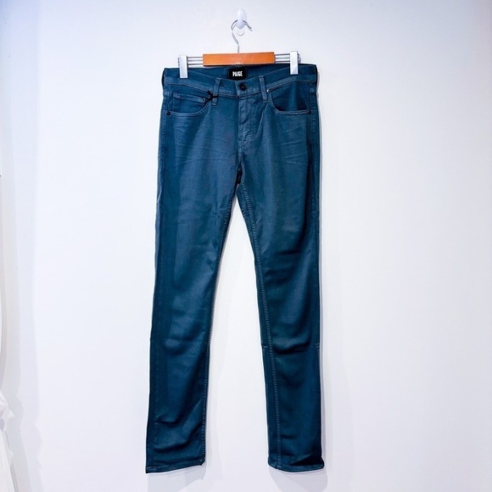 PAIGE Sedona Shadow Transcend Lennox Slim Stretch Grey Jeans Size 29